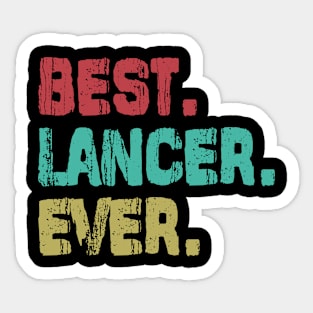 Lancer, Best Name Ever, Name , Birthday, Middle name, FamilyLancer Middle Name Sticker